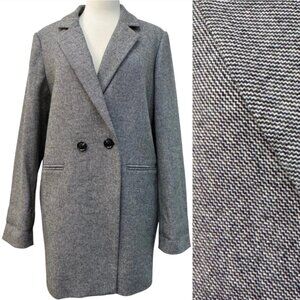 Belle & Bloom Kensington Oversized Wool Blend Coat, Size: Large